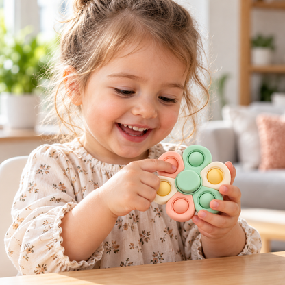 Flower Pop Sensory Fidget Toy – Colorful Interactive Stress Relief Toy for Kids & Adults