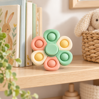 Flower Pop Sensory Fidget Toy – Colorful Interactive Stress Relief Toy for Kids & Adults