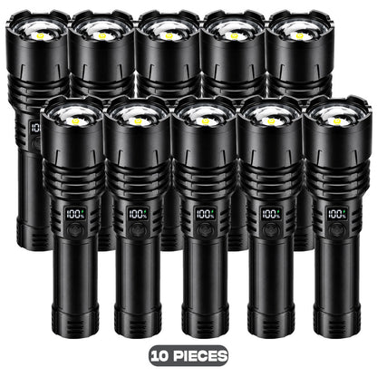Billhol® Super Bright Ultimate Tactical Survival Flashlight · 2M+ SOLD · 80X Brighter ·120H Runtime · Military COB LED Tech