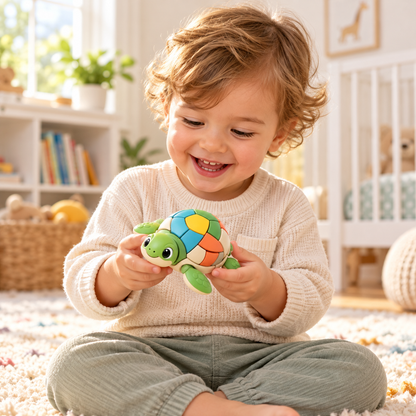 Colorful Turtle Puzzle Toy – Cute Interactive Shell Puzzle for Kids