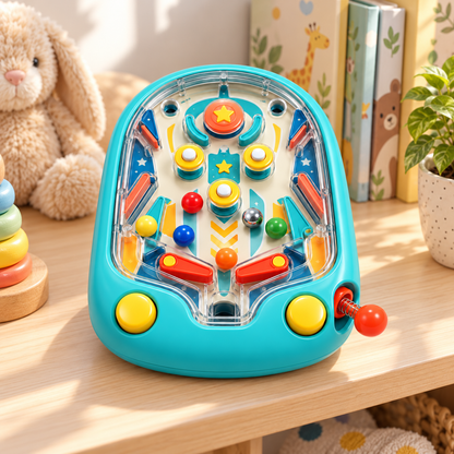 Mini Tabletop Pinball Game – Fun Interactive Arcade Toy for Kids & Family