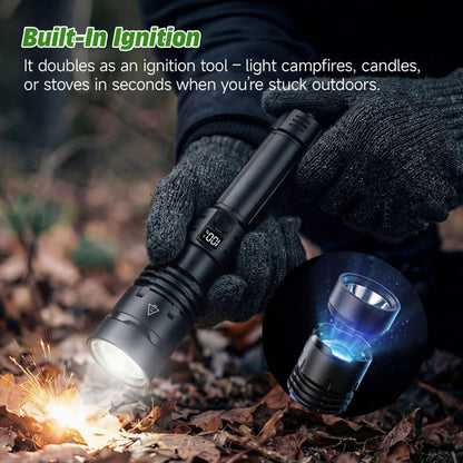 Billhol® Super Bright Ultimate Tactical Survival Flashlight · 2M+ SOLD · 80X Brighter ·120H Runtime · Military COB LED Tech